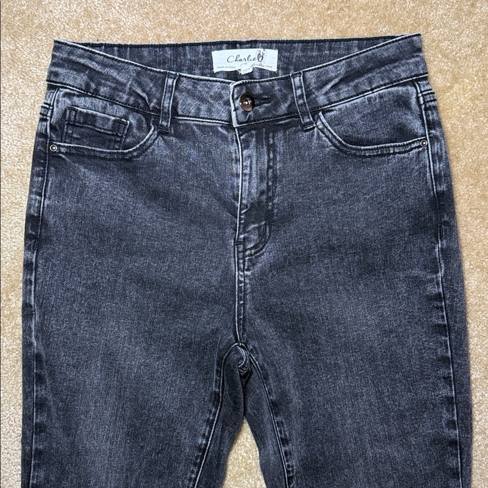 Charlie B skinny jeans with embellishment - Picture 2 of 9